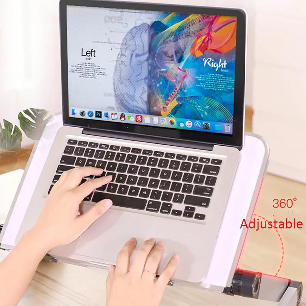 Aluminium Alloy Laptop Holder Stand Portable Adjustable