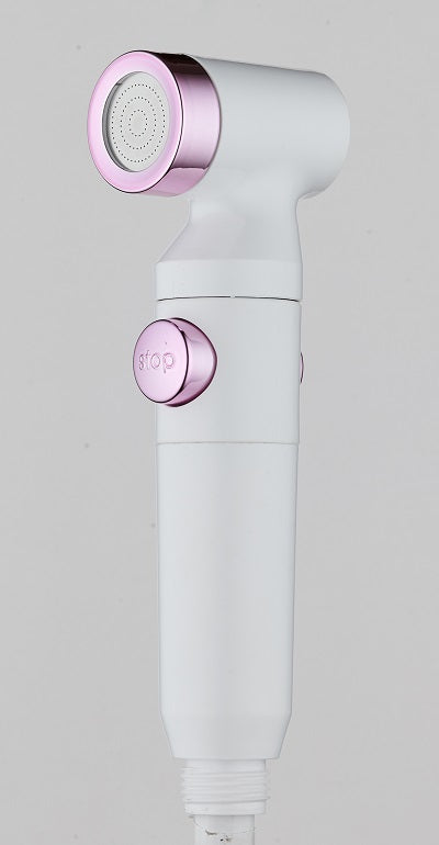 QIANYAO Hand Held Spray Head Only - Not includes T-Valve, Hose, Holder. Light and long lasting